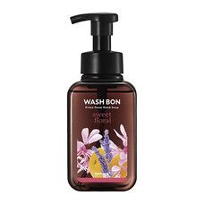 Мыло-пена для рук с ароматом цветов WASH BON Prime с помпой 500 мл  - Фото