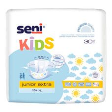 Подгузники Seni Kids Junior Extra (15+) 30 шт - Фото
