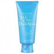 Пенка для умывания и снятия макияжа Shiseido Senka All Clear Double Wash 120 г - Фото
