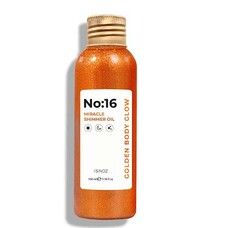 Масло для тела и волос с эффектом мерцания SINOZ No.16 Miracle Shimmer Oil 100 мл - Фото