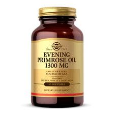 Олія вечірньої примули Solgar (Evening Primrose Oil) 1300 мг 60 капсул - Фото
