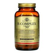 Комплекс витаминов В Solgar (B-Complex 50) 250 растительных капсул  - Фото