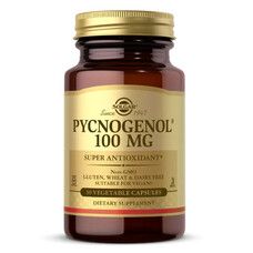 Пікногенол Solgar (Pycnogenol) 100 мг 30 вегетаріанських капсул - Фото