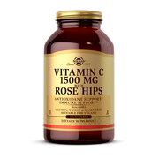 Вітамін С з шипшиною Solgar (Vitamin C With Rose Hips) 1500 мг 180 таблеток - Фото
