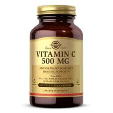 Вітамін С Solgar (Vitamin C) 500 мг 100 капсул - Фото