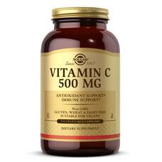Витамин С Solgar (Vitamin C) 500 мг 250 капсул  - Фото