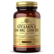 Вітамін Е Solgar (Vitamin E Mixed Tocopherols) 200 МО 100 капсул - Фото