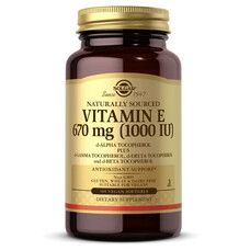 Витамин E Solgar (Vitamin E) 670 мг 1000 МЕ 100 вег капсул - Фото