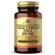 Омега 3 ДГК рослинного походження Solgar (Naturally Sourced Omega-3 Vegetarian DHA) 200 мг №50 - Фото