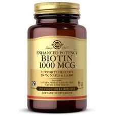 Біотин Solgar (Biotin) 1000 мкг 100 капсул - Фото