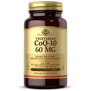 Вегетарианский коэнзим CoQ10 Solgar (Vegetarian CoQ-10) 60 мг 180 капсул - Фото