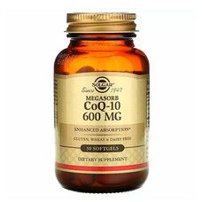 Коензим Q10 Мегасорб Solgar (Megasorb CoQ-10) 600 мг 30 гелевих капсул - Фото