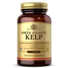 Североатлантические водоросли Solgar (North Atlantic Kelp) 250 таблеток - Фото