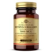 Витамин В12 Solgar (Sublingual Methylcobalamin В12) 5000 мкг 30 таблеток - Фото