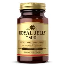 Маточное молочко 500 Solgar (Royal Jelly 500) 60 капсул - Фото