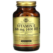 Витамин E Solgar (Vitamin E) 400 ME 100 капсул - Фото