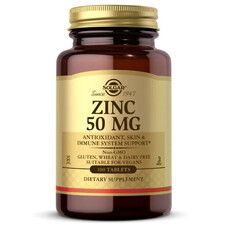 Цинк Solgar (Zinc) 50 мг 100 таблеток - Фото