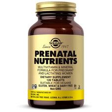 Витамины и минералы для беременных Solgar (Prenatal Multivitamin Mineral) №120 - Фото