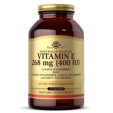 Вітамін E Solgar (Vitamin E) 400 ME 250 капсул - Фото
