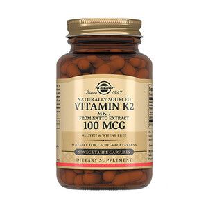 Витамин К2 100 мкг Solgar капсулы №50