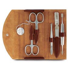 Маникюрный набор Классик (коричневый) 5 предметов Solingen - Фото