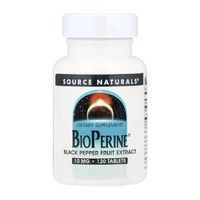 Біоперин (Екстракт Чорного Перцю) Source Naturals 10 мг 120 таблеток