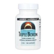 Бор тройной Triple Boron Source Naturals 3 мг 100 капсул - Фото