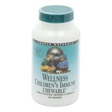 Дитячі Жувальні Вітаміни для Імунної Системи Wellness Children's Immune Source Naturals 60 штук - Фото