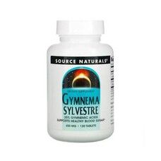Джимнема Gymnema Sylvestre Source Naturals 450мг 120 таблеток - Фото