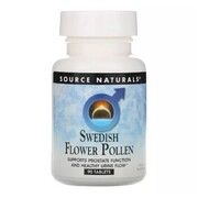 Комплекс Для поддержки функции простаты Swedish Flower Pollen Source Naturals 90 таблеток - Фото