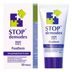 Маска Pure Derm 9 в 1 Стоп Демодекс / Stop Demodex® 50 мл