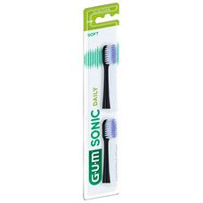 Сменная головка для зубной щётки GUM Sonic Daily черная - Фото