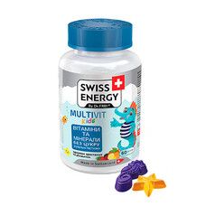 Витамины детские желейные Swiss Energy MultiVit Kids №60 - Фото