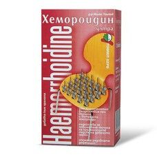 Хемороидин 500 мг таблетки 120 штук  - Фото