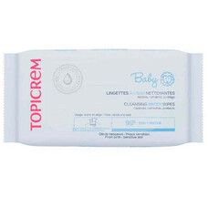 Топікрем Бейбі очищувальні дитячі серветки Cleansing Water Wipes 60 шт - Фото