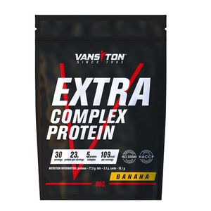 Протеин Экстра 900г Банан ТМ Ванситон / Vansiton