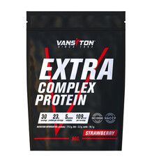 Протеїн Екстра 900г Полуниця ТМ Вансітон / Vansiton - Фото