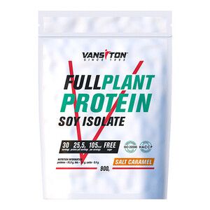 Соевый изолят Full plant protein соленая карамель ТМ Ванситон / Vansiton 900г