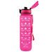 Бутылка для воды пластиковая розово-красная 1000 мл ТМ Ванситон / Vansiton - Фото 1