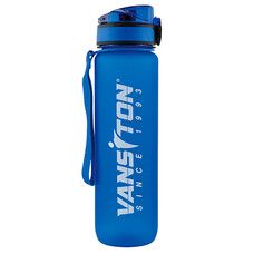 Бутылка для воды пластиковая синяя 1000 мл ТМ Ванситон / Vansiton - Фото