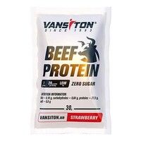 Протеин говяжий Beef Protein со вкусом клубники ТМ Ванситон / Vansiton саше 30 г 
