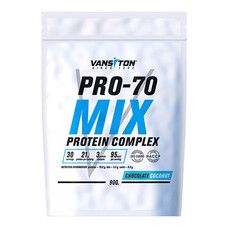 Протеин Про 70 900г Шоколад-Кокос ТМ Ванситон / Vansiton - Фото
