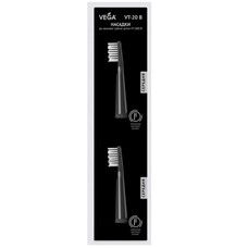 Насадки для электрической зубной щетки ТМ Вега / Vega VT-20 B (черные) - Фото