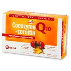 Коензим Q10 10 мг + Карнітин 50 мг капсули №30 - Фото