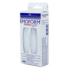 Зубные нити Emoform Triofloss обычные 100 шт - Фото