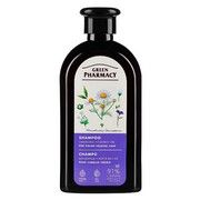 Шампунь Green Pharmacy ромашка и льняное масло для окрашенных волос 350 мл  - Фото