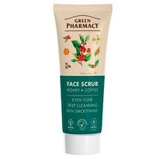 Скраб для лица Green Pharmacy медово-кофейный 75 мл - Фото