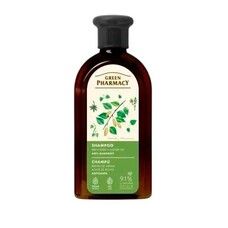 Шампунь проти лупи Green Pharmacy березові бруньки та касторова олія 350 мл  - Фото