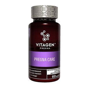 Вітаджен N26 Догляд для вагітних / Vitagen Pregna Care капсули №60 