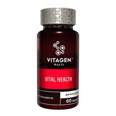 Вітаджен N33 Життєве здоров'я / VITAGEN Vital Health таблетки №60  - Фото